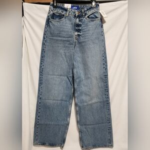 JJXX Jxtokyo Wide HW Blue Denim Jeans
